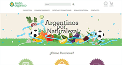 Desktop Screenshot of jardinorganico.com.ar