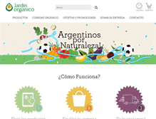 Tablet Screenshot of jardinorganico.com.ar